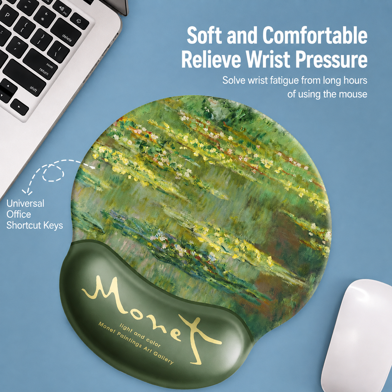 Wrist Rest Mouse Pad