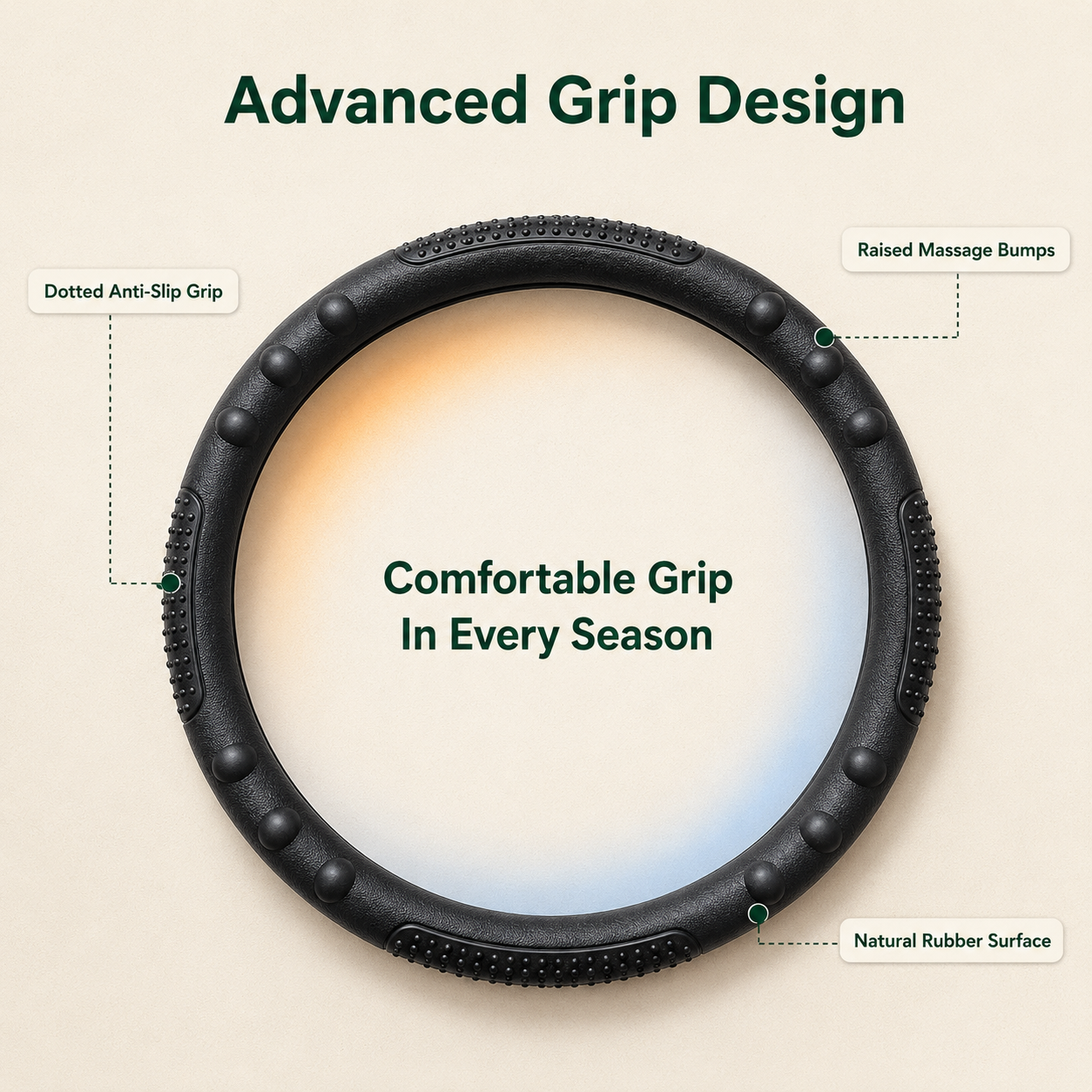 Natural Rubber Steering Cover