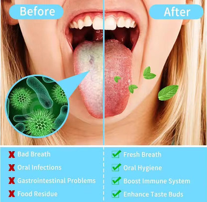 Premium Stainless Steel Tongue Scraper – জিহ্বা পরিষ্কারের সেরা সমাধান