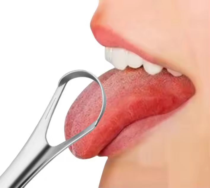 Premium Stainless Steel Tongue Scraper – জিহ্বা পরিষ্কারের সেরা সমাধান