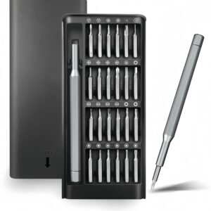 24 in 1 Mini Precision Screwdriver Set, Dlnope Professional Magnetic Tiny Repair Tool Kit for Phone, Macbook, Computer, Watch, Laptop